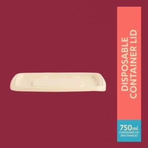 750ml (25.36 fl oz) Rectangle Container Lid