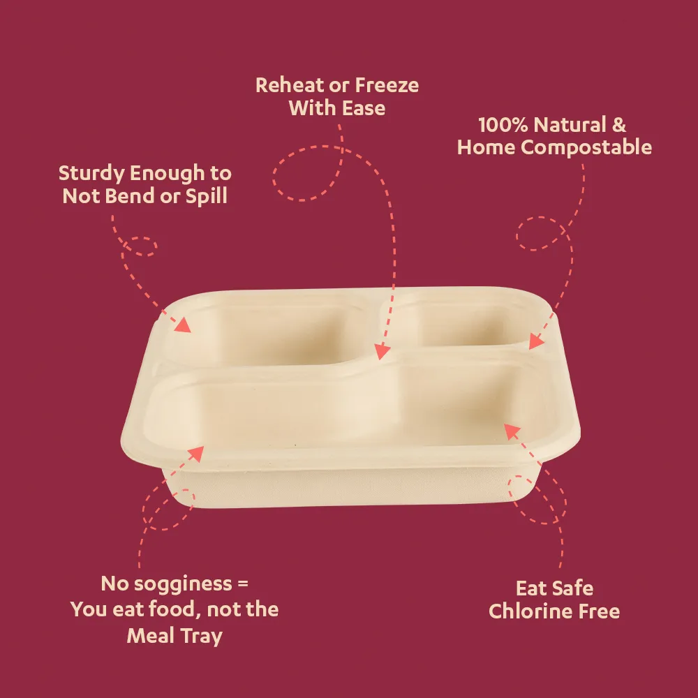 3CP Meal Tray (Lid Compatible) - Image 2