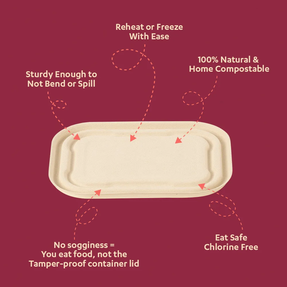 750 ml (25.36 fl oz) Tamper-proof Container Lid - Image 2